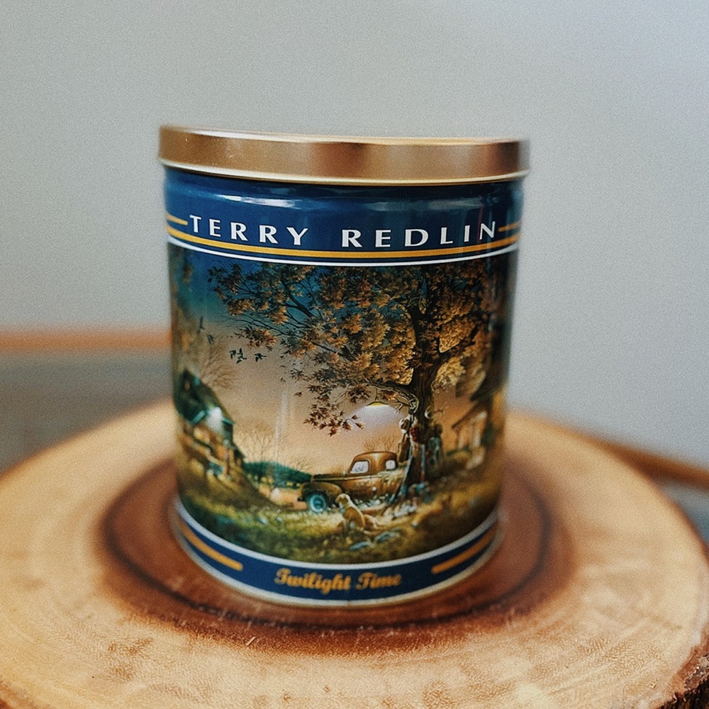 Vintage Terry Redlin Tin - Twilight Time
